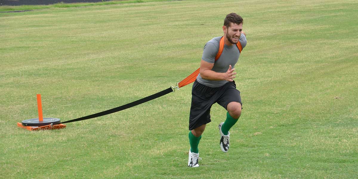 Fisher Push Pull Sled Strength Training Sled 25 in L x 16 in W x 16 in H (FIS - PS1500) - SchoolOutlet