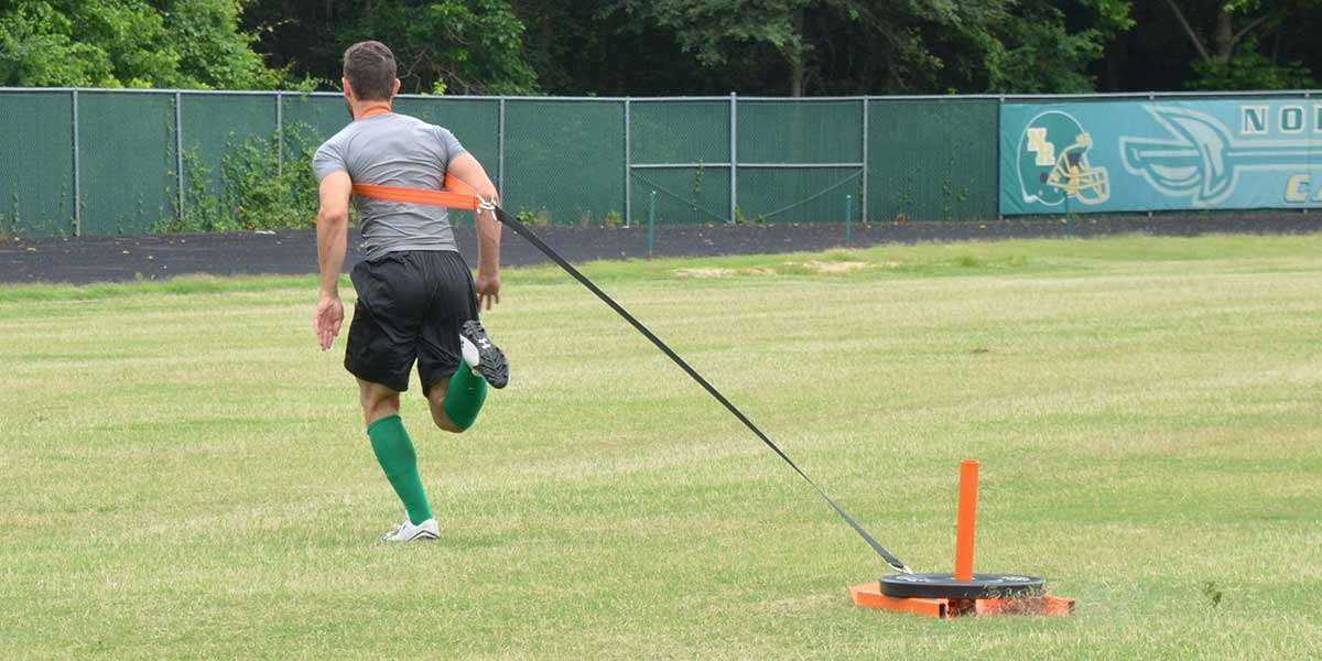 Fisher Push Pull Sled Strength Training Sled 25 in L x 16 in W x 16 in H (FIS - PS1500) - SchoolOutlet