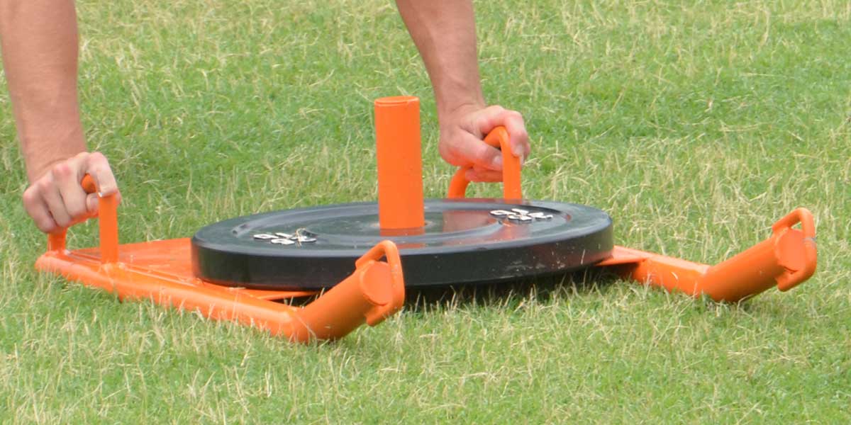 Fisher Push Pull Sled Strength Training Sled 35 1/4 in L x 20 3/4 in W x 9 in H (FIS - PS2500) - SchoolOutlet