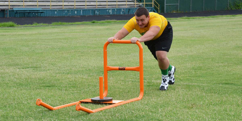 Fisher Push Pull Sled Strength Training Sled 48 in L x 24 in W x 36 in H (FIS - PS3000) - SchoolOutlet