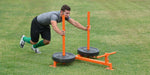 Fisher Push Pull Sled Strength Training Sled 45 in L x 48 in W x 40 in H (FIS - PS4000) - SchoolOutlet