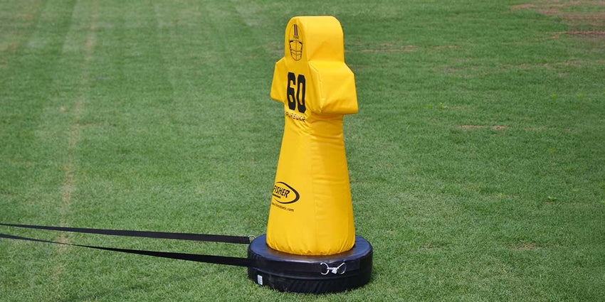 Fisher Spartan Pursuer Moving Tackle Trainer 62 in Height (FIS - PUR102S) - SchoolOutlet