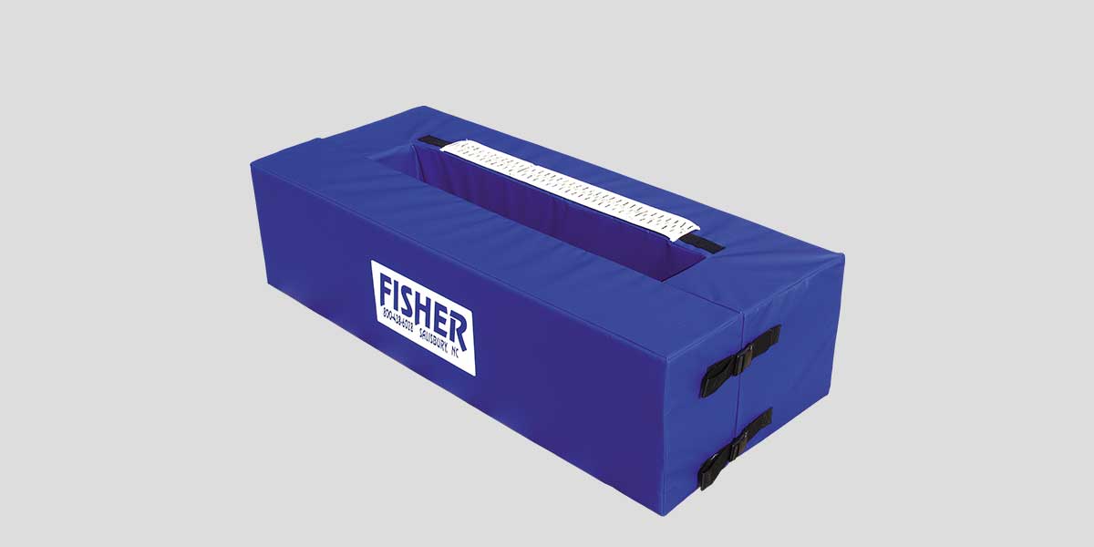 Fisher Pole Vault Standard Pad 28 in W x 65 in L x 16 in H (FIS - PVS246016) - SchoolOutlet
