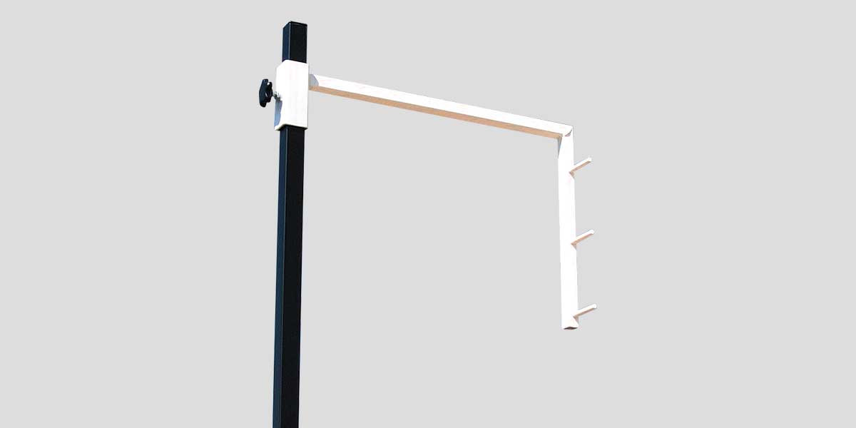 Fisher Pole Vault Standard Adjustable 6 ft to 18 ft Height (FIS - PVST1510) - SchoolOutlet