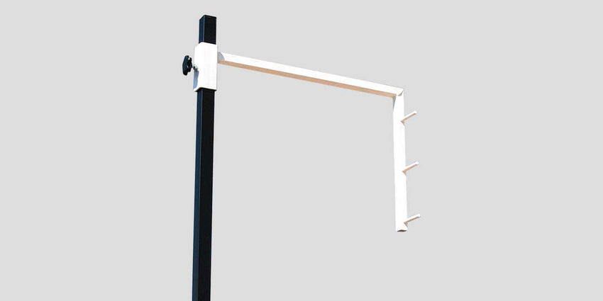 Fisher Pole Vault Standard Adjustable 6 ft to 18 ft Height (FIS - PVST1510) - SchoolOutlet
