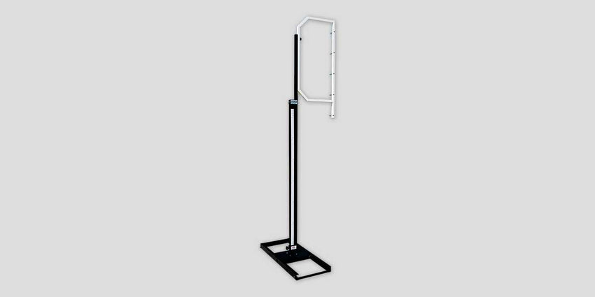 Fisher Deluxe Pole Vault Standard Adjustable 6 ft to 18 ft Height (FIS - PVST1520) - SchoolOutlet