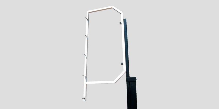 Fisher Deluxe Pole Vault Standard Adjustable 6 ft to 18 ft Height (FIS - PVST1520) - SchoolOutlet