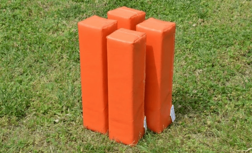 Fisher Economy Football Pylons Set of 4 18 in Height (FIS - PY1E) - SchoolOutlet