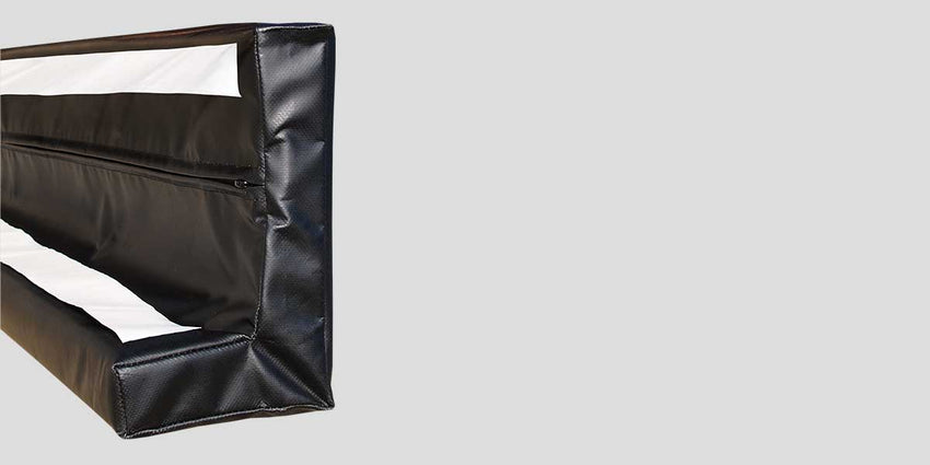 Fisher Removable Corner Cover 2 in Polyfoam 14 oz FR Vinyl (FIS - RCC222) - SchoolOutlet