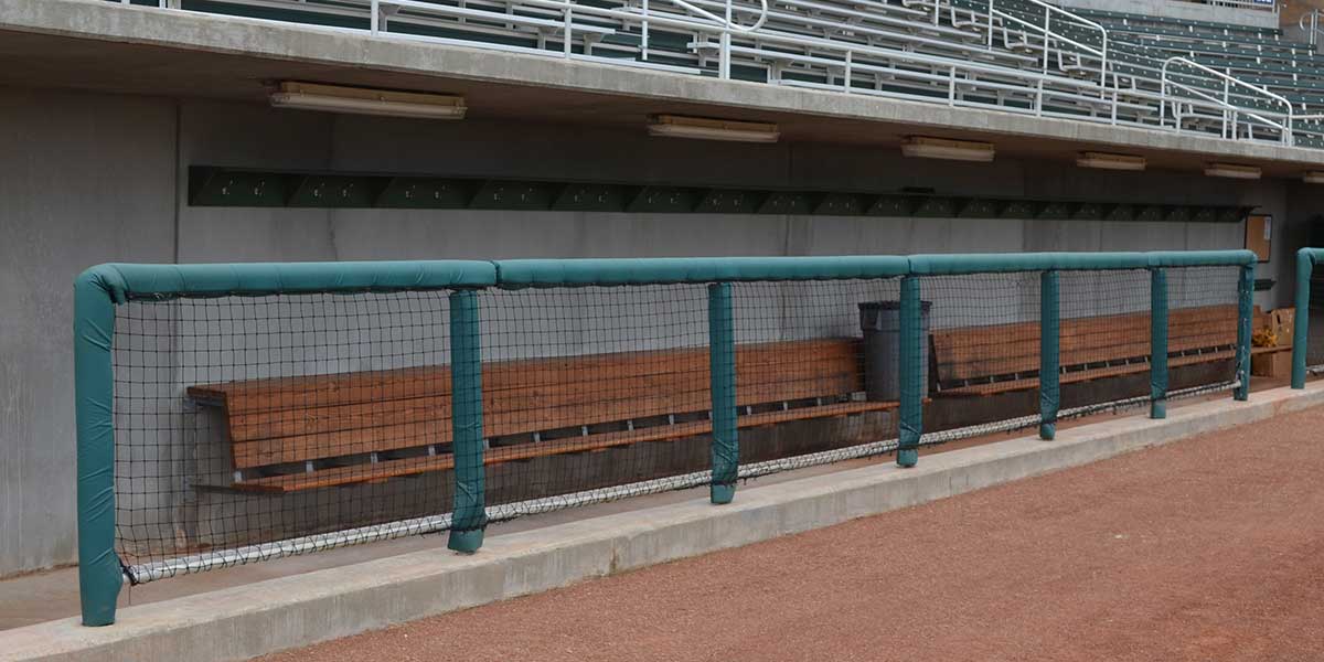 Fisher Protective Rail Padding 96 in Length Grommeted 18 oz Vinyl (FIS - RPG188) - SchoolOutlet
