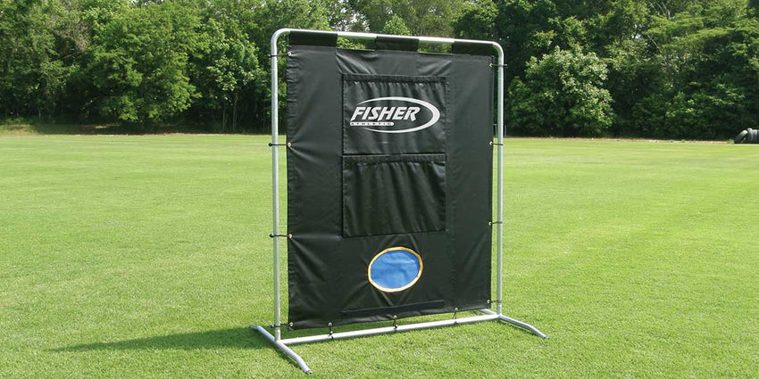 Fisher Snap Coach Football Training Net 3 Target 6 ft x 7 ft Frame (FIS - SCT100) - SchoolOutlet