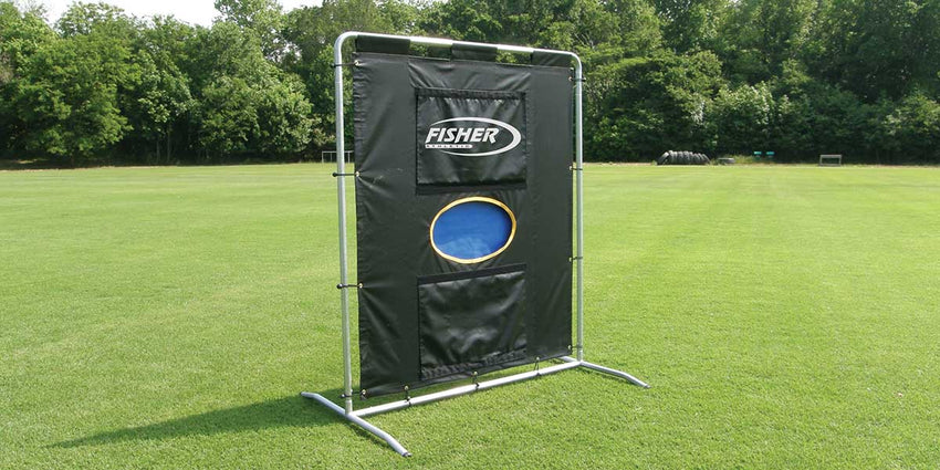 Fisher Snap Coach Football Training Net 3 Target 6 ft x 7 ft Frame (FIS - SCT100) - SchoolOutlet