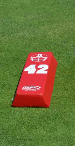 Fisher Trapezoid Agility Dummy 42 in L x 6 in H 15 in Base x 10 in Top Training Dummy (FIS - SO426) - SchoolOutlet