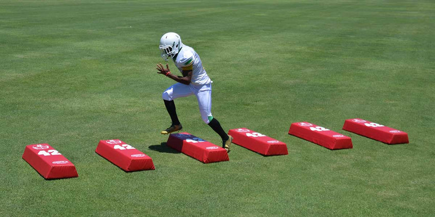 Fisher Trapezoid Agility Dummy 42 in L x 6 in H 15 in Base x 10 in Top Training Dummy (FIS - SO426) - SchoolOutlet