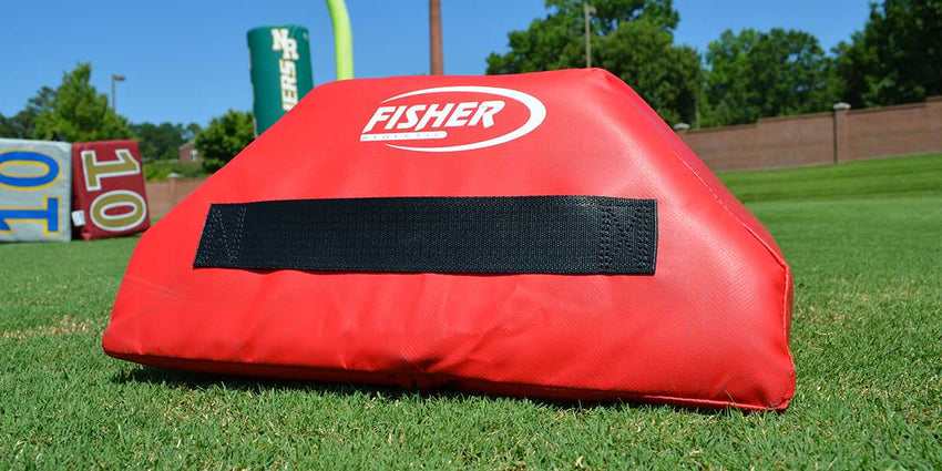 Fisher Directional Step Over Agility Dummy 48 in L x 8 in H 18 in Base x 8 in Top (FIS - SO4818DS) - SchoolOutlet