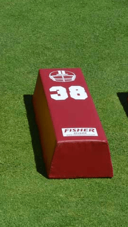 Fisher Trapezoid Agility Dummy 48 in L x 10 in H 17 in Base x 12 in Top Training Dummy (FIS-SO4838)