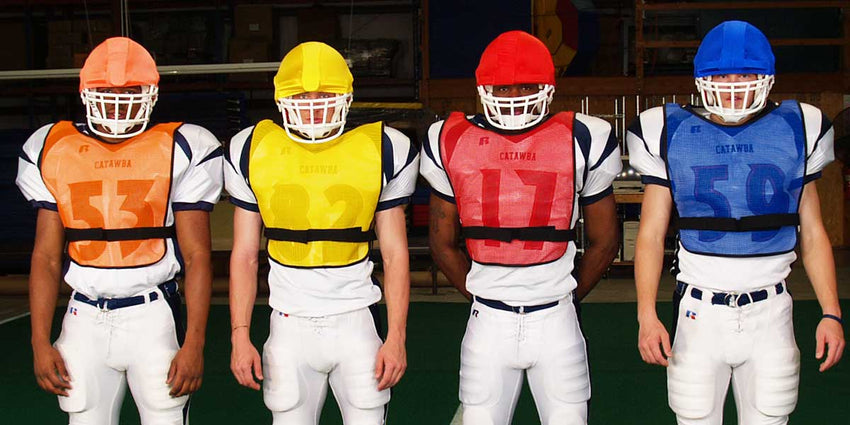 Fisher Athletic SV100 Vinyl Mesh Practice Vests Durable Scrimmage Gear 17"W x 20"L (FIS - SV100) - SchoolOutlet