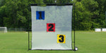 Fisher Deluxe Skill Zone Target System 10'W x 10'H with Removable Targets (FIS - SZFB1010) - SchoolOutlet