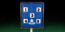Fisher Skill Zone Target System 6'W x 7'H with 5 Separate Targets (FIS-SZFB4875)