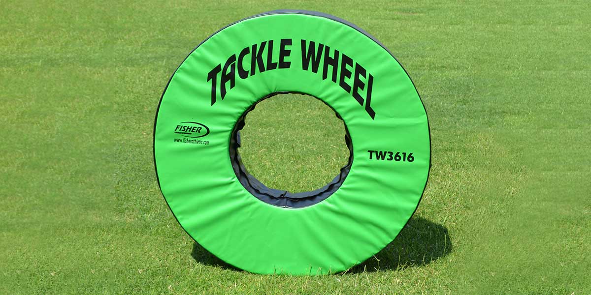 Fisher Athletic Tackle Wheel Professional Training Tool 36"Dia (FIS - TW3616) - SchoolOutlet