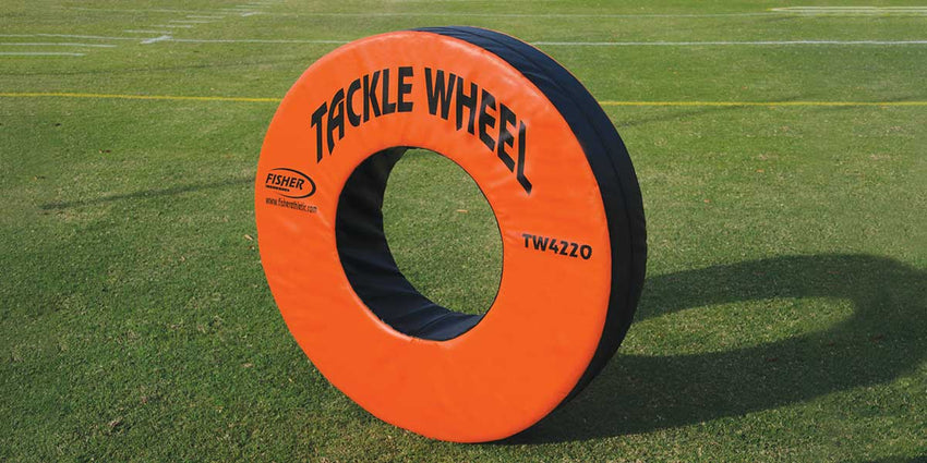 Fisher Athletic Tackle Wheel Professional Training Tool 42"Dia (FIS - TW4220) - SchoolOutlet