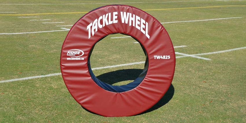 Fisher Athletic Tackle Wheel Professional Training Tool 48"Dia (FIS - TW4825) - SchoolOutlet