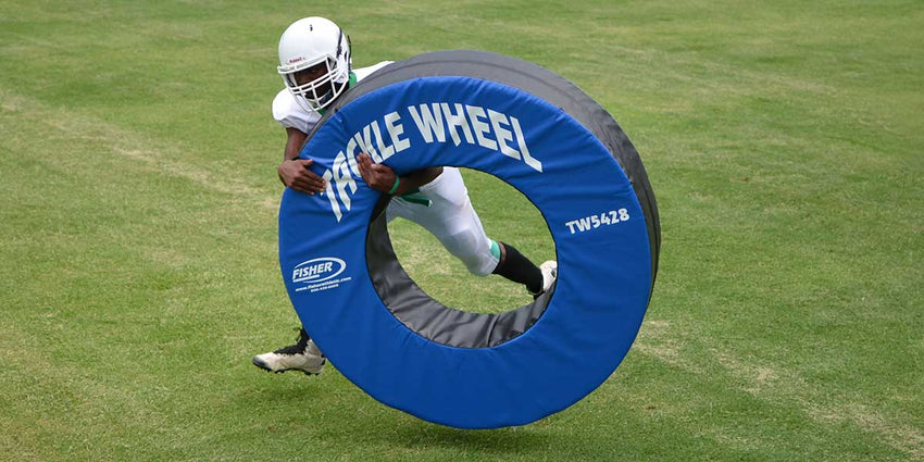 Fisher Athletic Tackle Wheel Professional Training Tool (FIS - TW5428) - SchoolOutlet