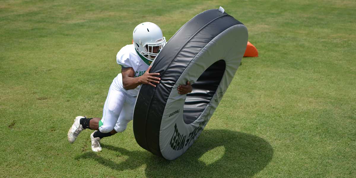 Fisher Athletic Tackle Wheel Professional Training Tool (FIS - TW6030) - SchoolOutlet