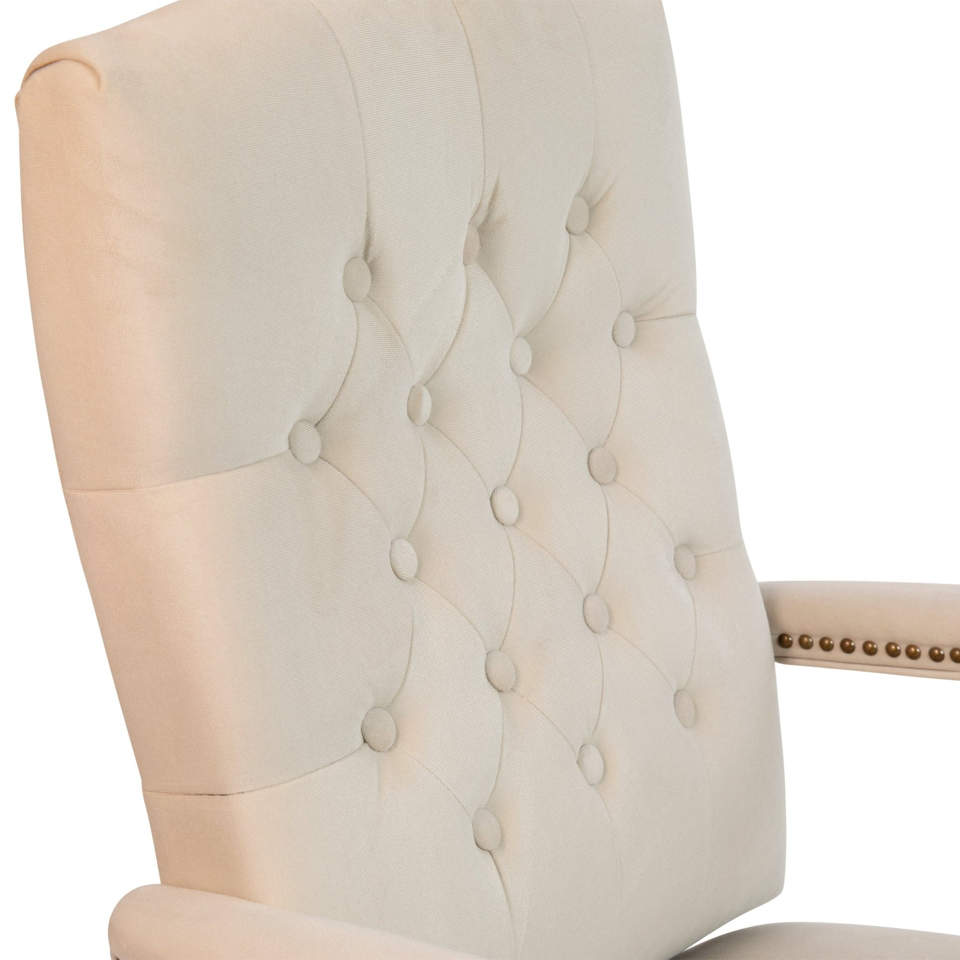 Derrick Microfiber Classic Executive Swivel Office Chair with Driftwood Arms and Base by Flash Furniture - SchoolOutlet