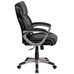 Flash Furniture LeatherSoft Executive Office Chair with Lumbar Support 18