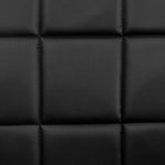 Flash Furniture Clayton Mid - Back Quilted Vinyl Swivel Task Office Chair Upholstery Padded Arms and Chrome Base 16.75 - 21.75