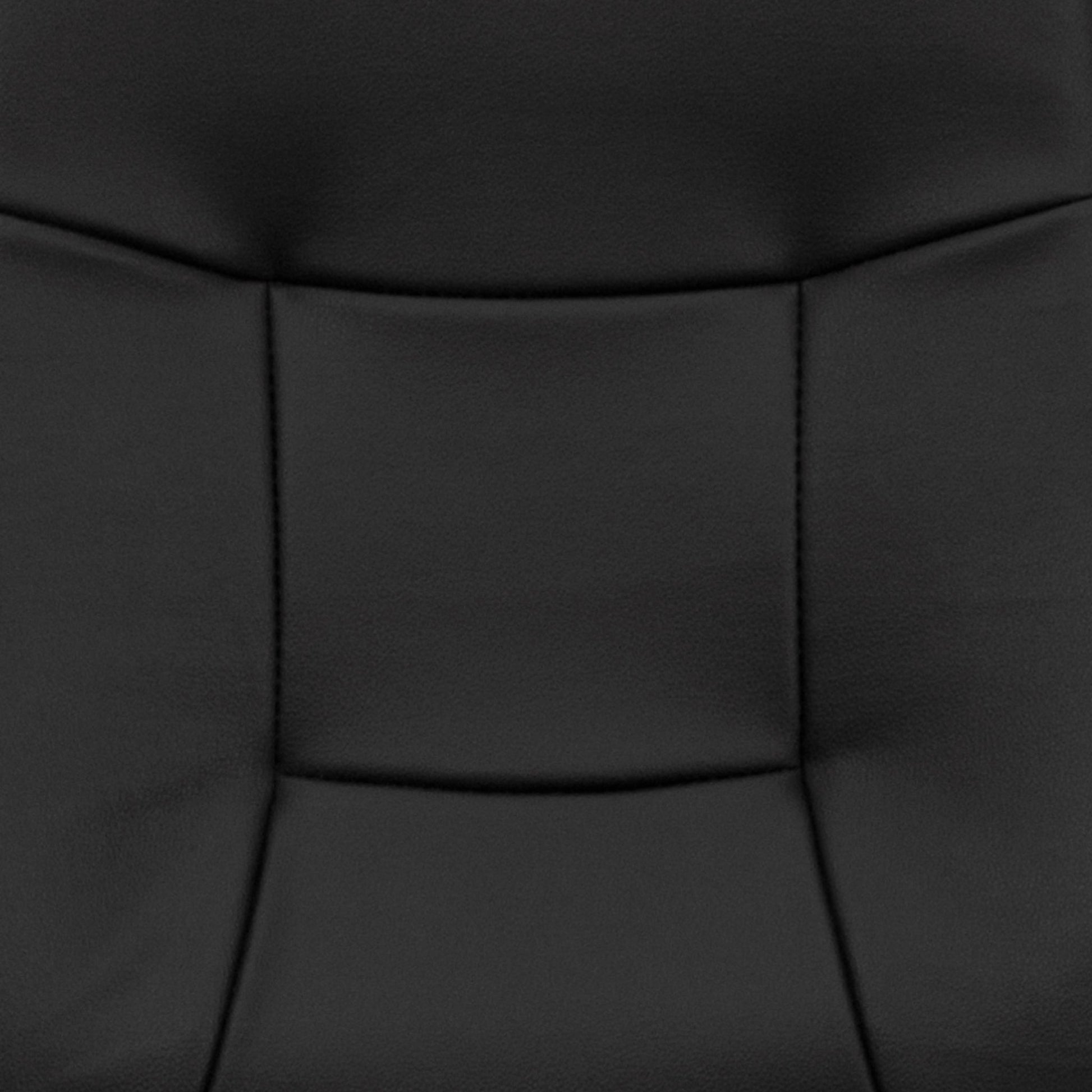 Holly Executive Swivel Office Chair with Arms, High Back Black Glove Vinyl by Flash Furniture - SchoolOutlet