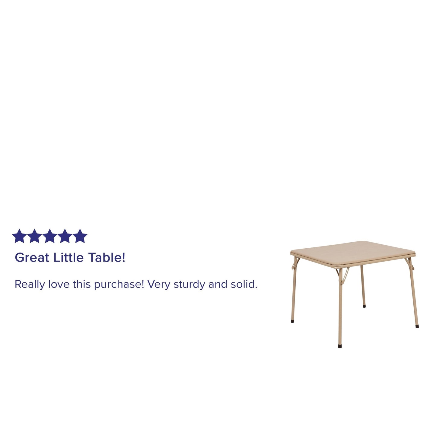 Mindy Kids Folding Table (24"W x 24"D x 20.25"H) by Flash Furniture - SchoolOutlet