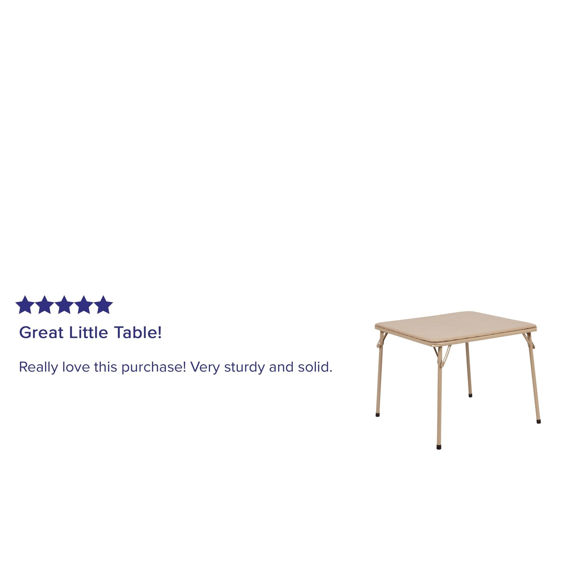 Mindy Kids Folding Table (24"W x 24"D x 20.25"H) by Flash Furniture - SchoolOutlet