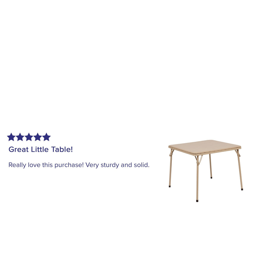 Mindy Kids Folding Table (24"W x 24"D x 20.25"H) by Flash Furniture - SchoolOutlet