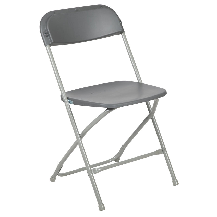 HERCULES Series Plastic Folding Chair, 650 lb. Capacity Comfortable Lightweigh Event Chair by Flash Furniture - SchoolOutlet