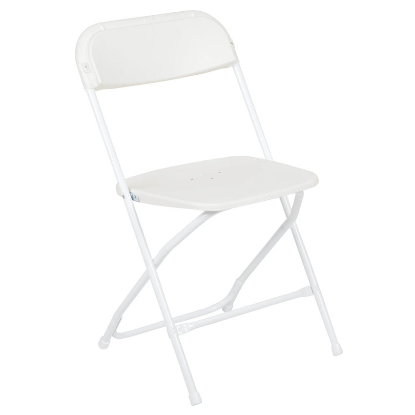 HERCULES Series Plastic Folding Chair, 650 lb. Capacity Comfortable Lightweigh Event Chair by Flash Furniture - SchoolOutlet