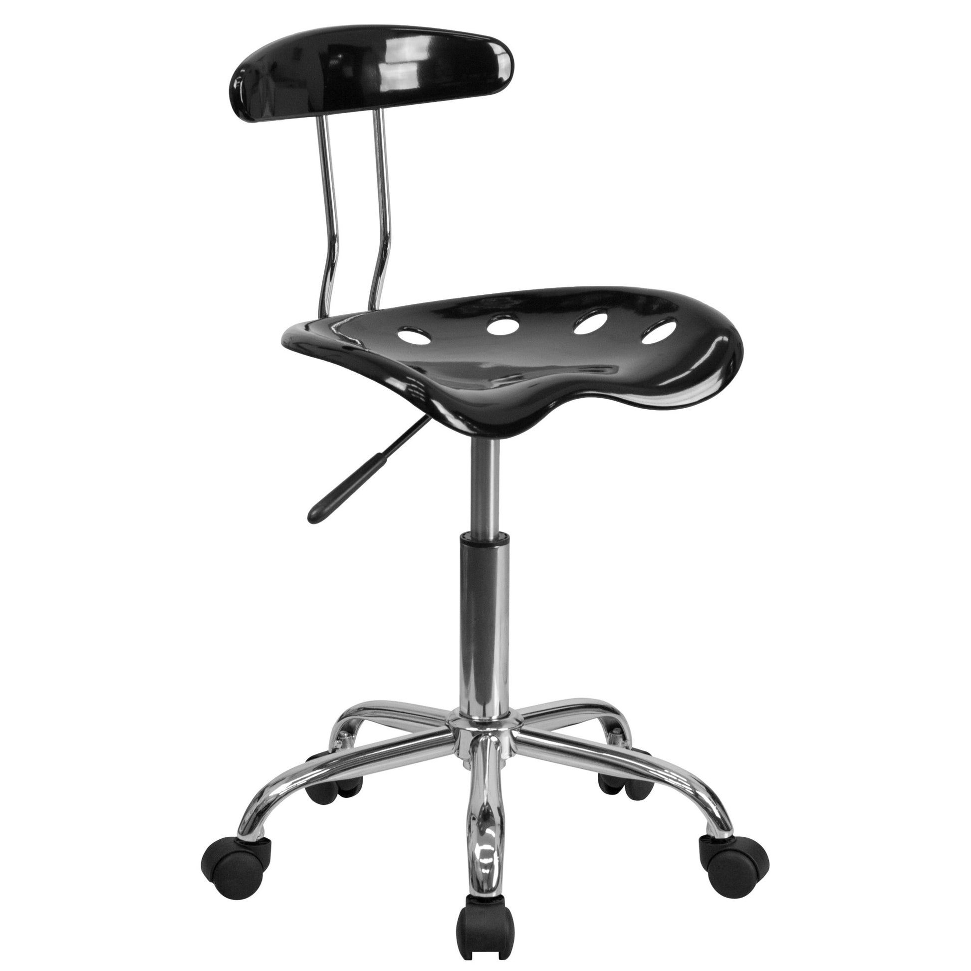 Elliott Swivel Task Office Chair with Tractor Seat by Flash Furniture - SchoolOutlet