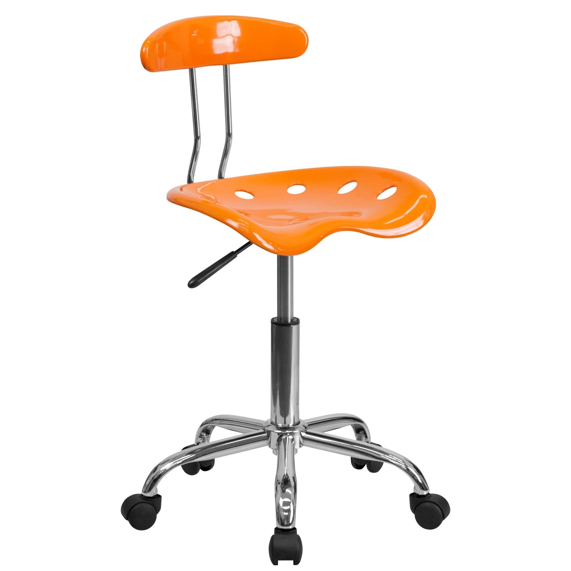 Elliott Swivel Task Office Chair with Tractor Seat by Flash Furniture - SchoolOutlet