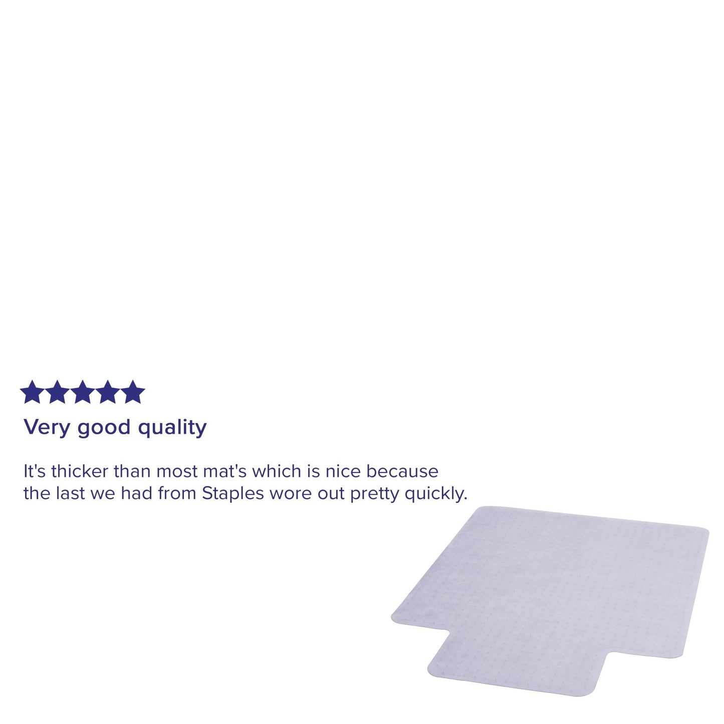 Jackson 36'' x 48'' Carpet Chair Mat with Lip by Flash Furniture - SchoolOutlet