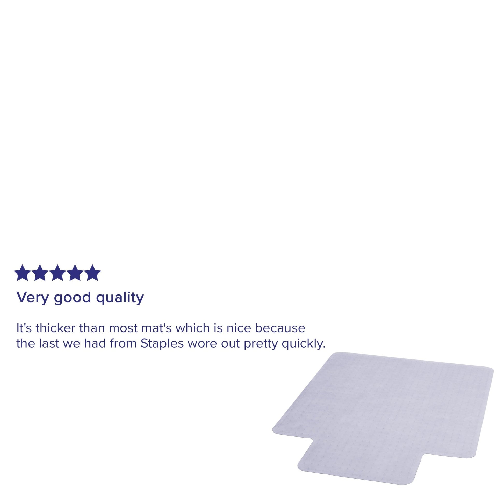 Jackson 36'' x 48'' Carpet Chair Mat with Lip by Flash Furniture - SchoolOutlet