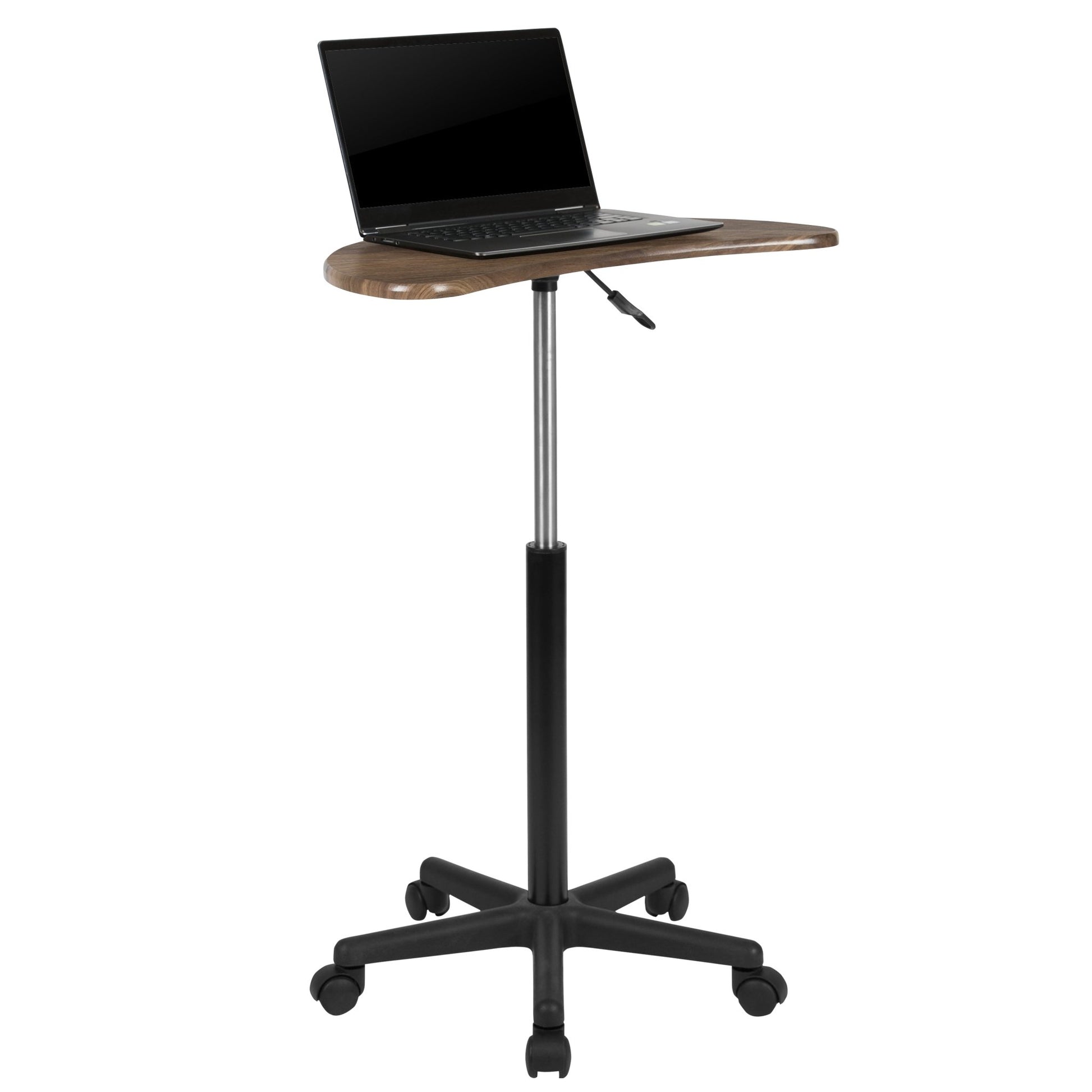 Eve Sit to Stand Mobile Laptop Computer Desk by Flash Furniture - SchoolOutlet
