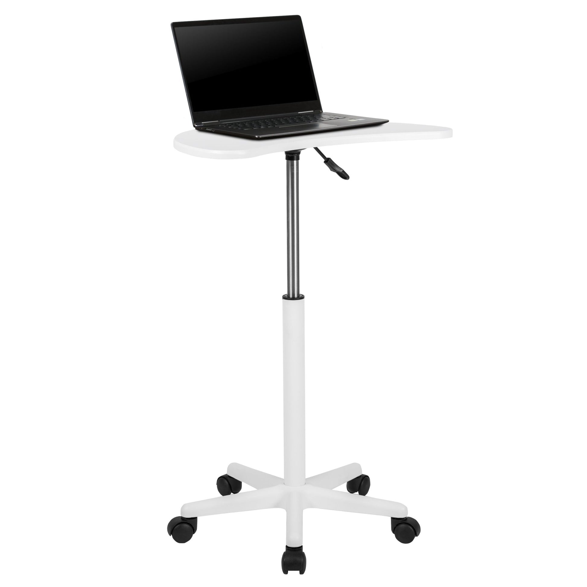 Eve Sit to Stand Mobile Laptop Computer Desk by Flash Furniture - SchoolOutlet