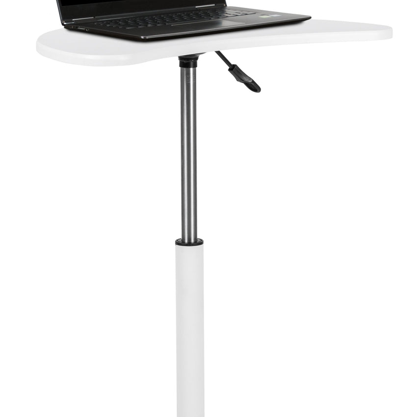 Eve Sit to Stand Mobile Laptop Computer Desk by Flash Furniture - SchoolOutlet