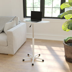 Eve Sit to Stand Mobile Laptop Computer Desk by Flash Furniture