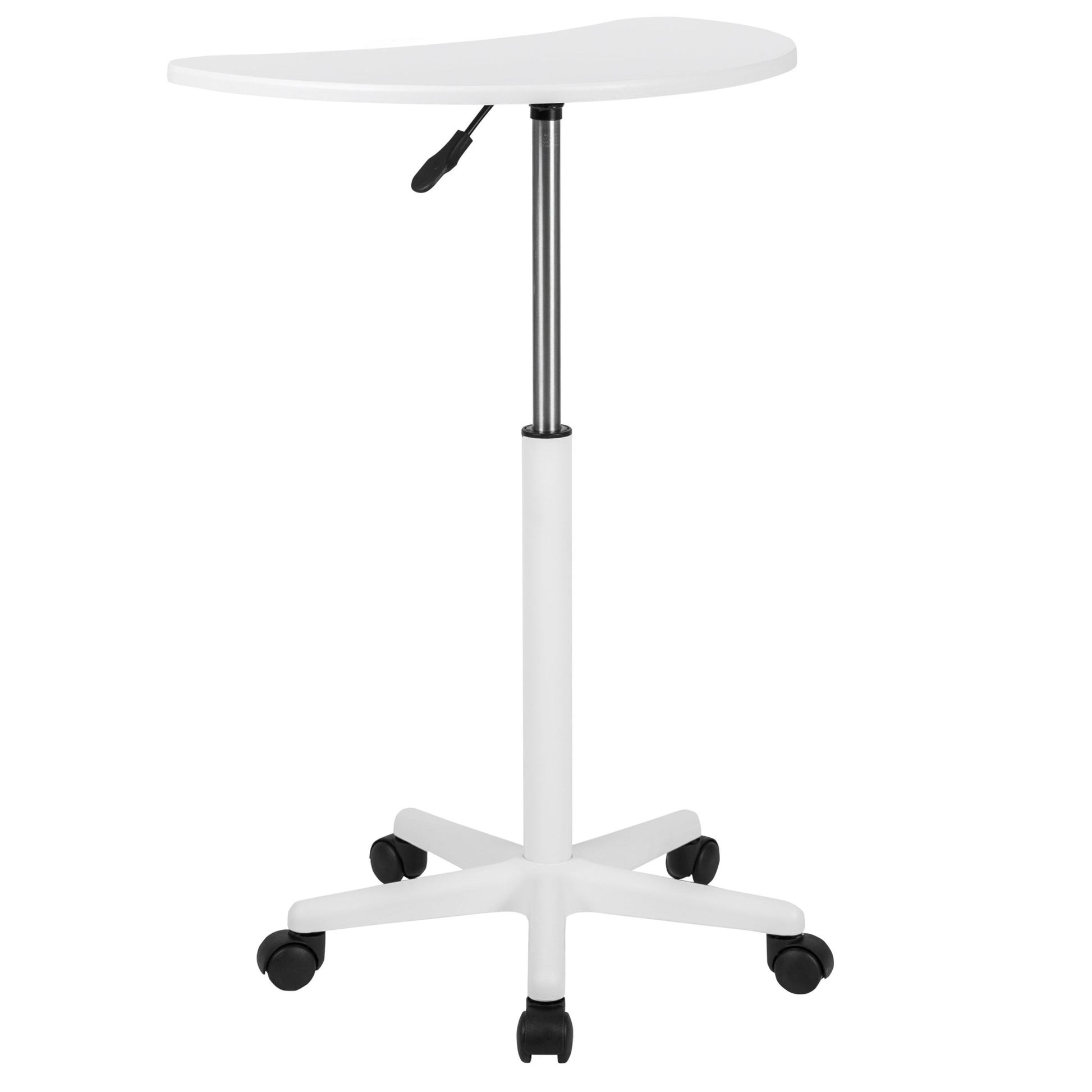 Eve Sit to Stand Mobile Laptop Computer Desk by Flash Furniture - SchoolOutlet