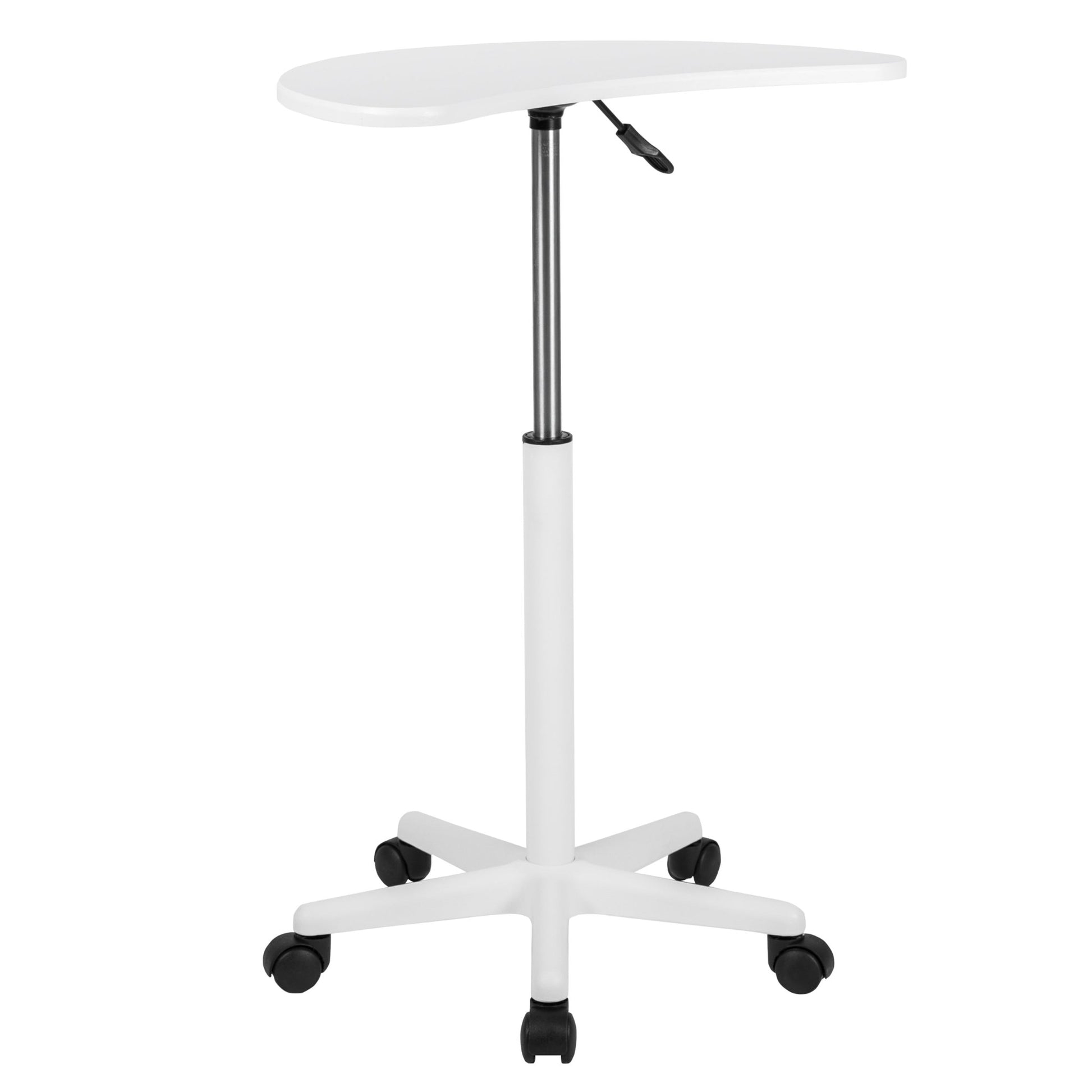 Eve Sit to Stand Mobile Laptop Computer Desk by Flash Furniture - SchoolOutlet