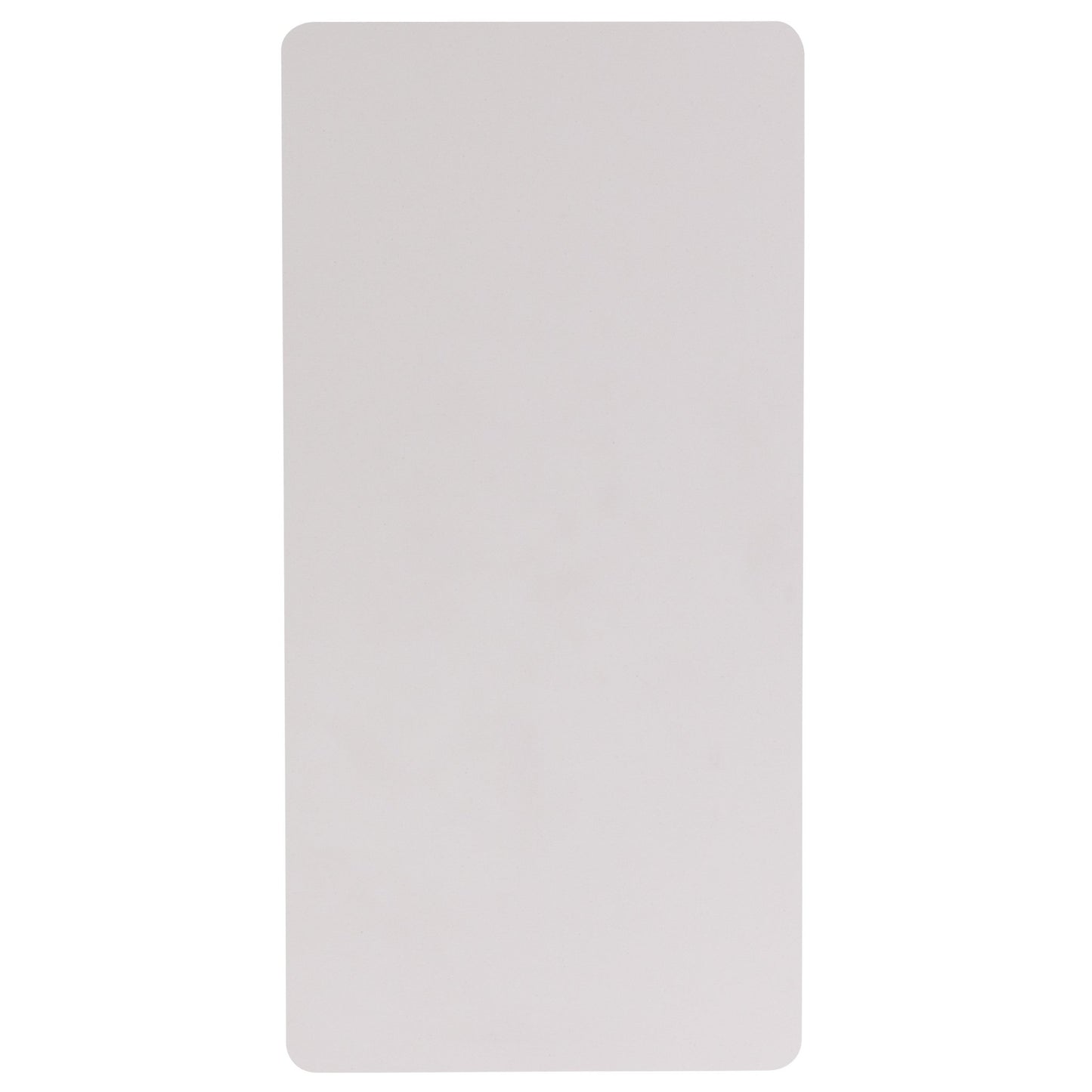 Kathryn 4 - Foot Rectangular Plastic Folding Table - Granite White by Flash Furniture - SchoolOutlet