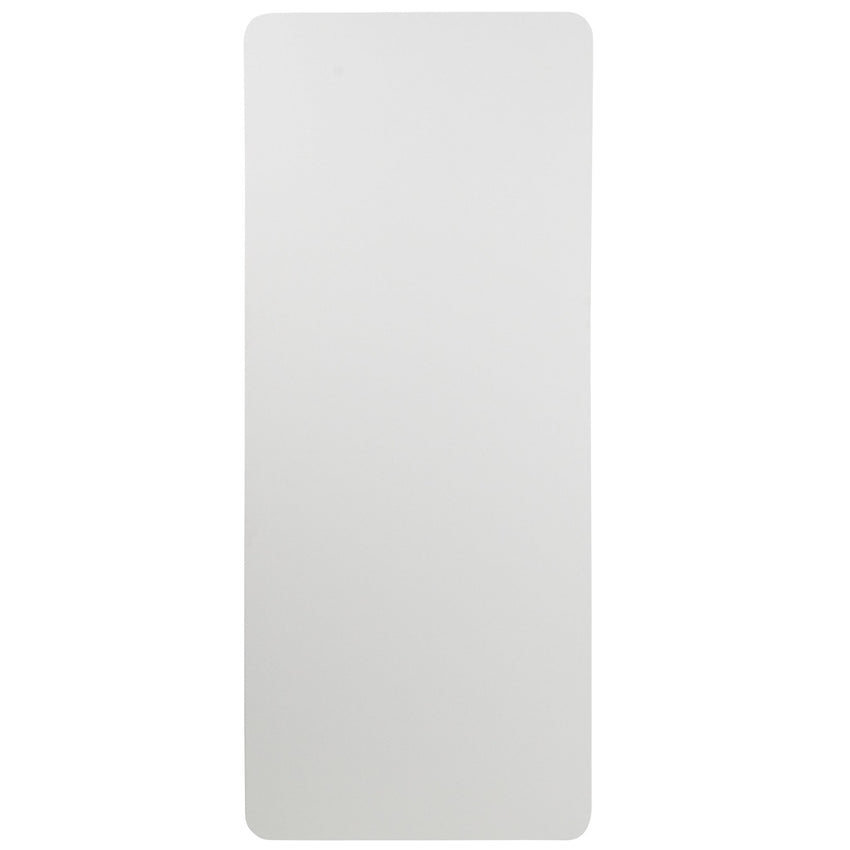 Kathryn 6 - Foot Rectangular Plastic Folding Table - Granite White by Flash Furniture - SchoolOutlet