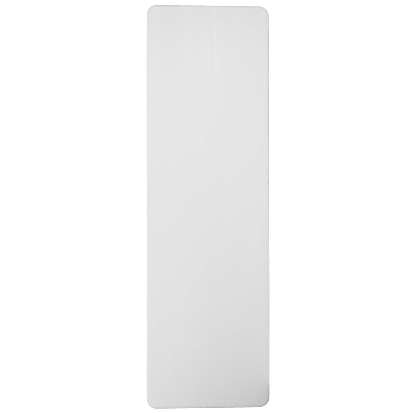 Kathryn 8 - Foot Rectangular Plastic Folding Table - Granite White by Flash Furniture - SchoolOutlet